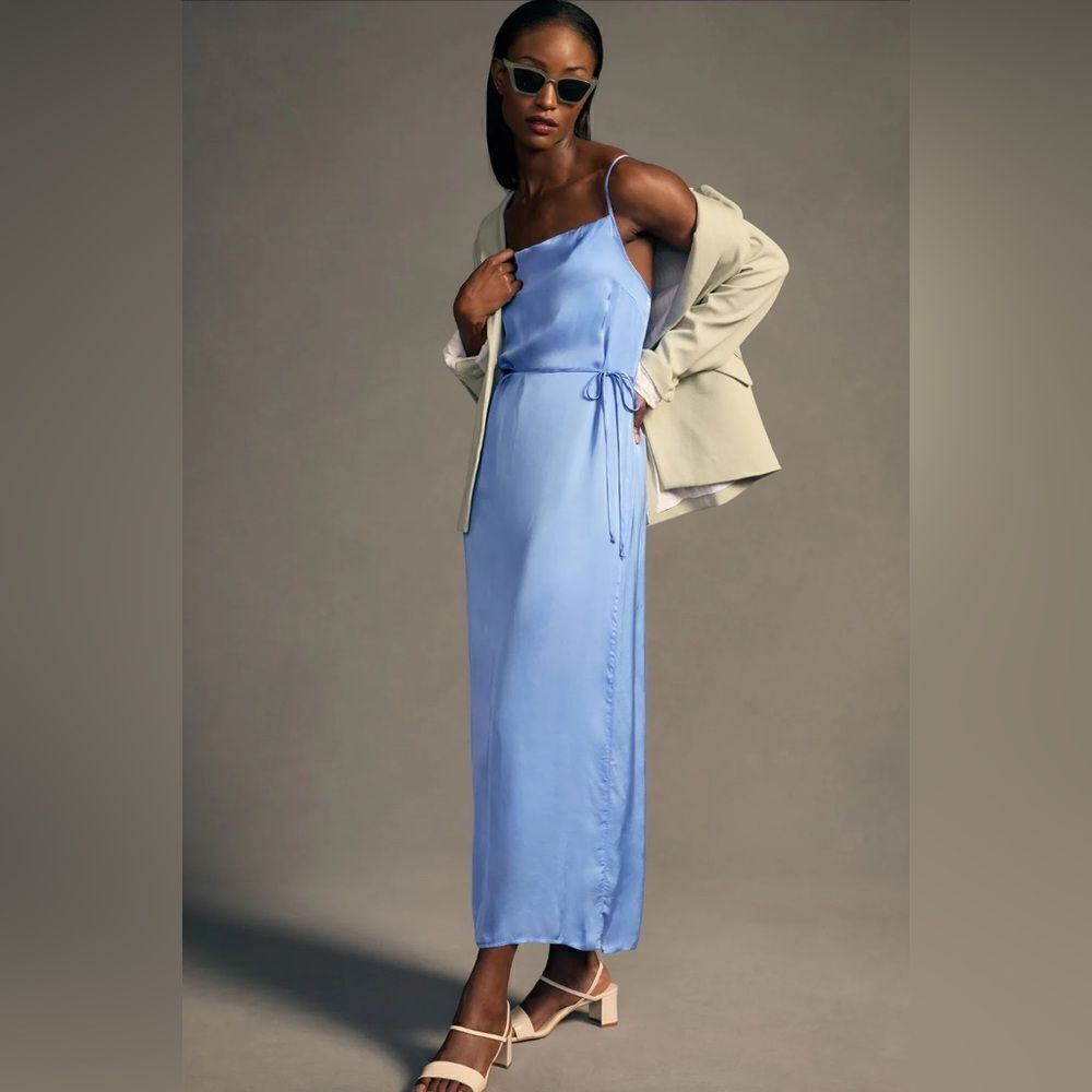 Anthropologie Bella Dahl Cowl Neck Maxi Dress Nwt